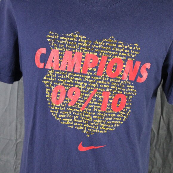 FC Barcelona Shirt (Retro) - 2009 Champions League Winners - Men's Large - Picture 2 of 9